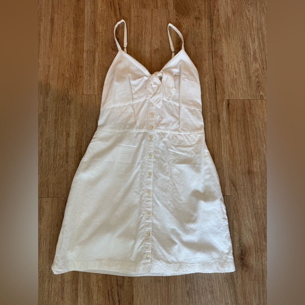 Abercrombie & Fitch White Elastic Waistband